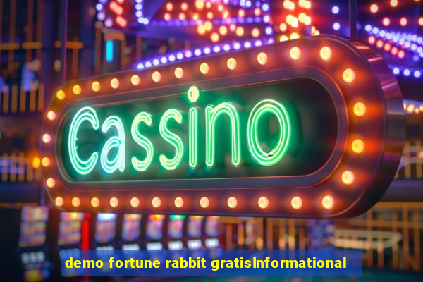 demo fortune rabbit gratisInformational